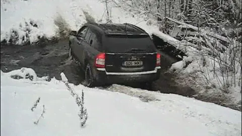 Jeep Compass Offroad Creek Crossing